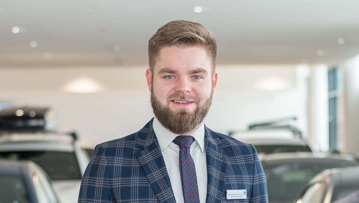 Grzegorz Kurczyński Kierownik Działu Sprzedaży Samochodów BMW